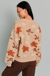 Fall Bows & Leaves Sweater