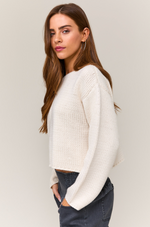 Boat Neck Boxy Sweater