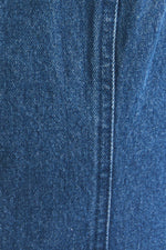 Sleeveless Button Down Denim Dress