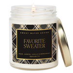 Favorite Sweater 9 oz Soy Candle