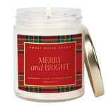 Merry and Bright 9 oz Soy Candle