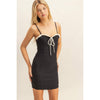 Black Ruched Dress
