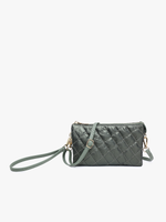 Riley Puffer 3 Compartment Crossbody/Wristlet