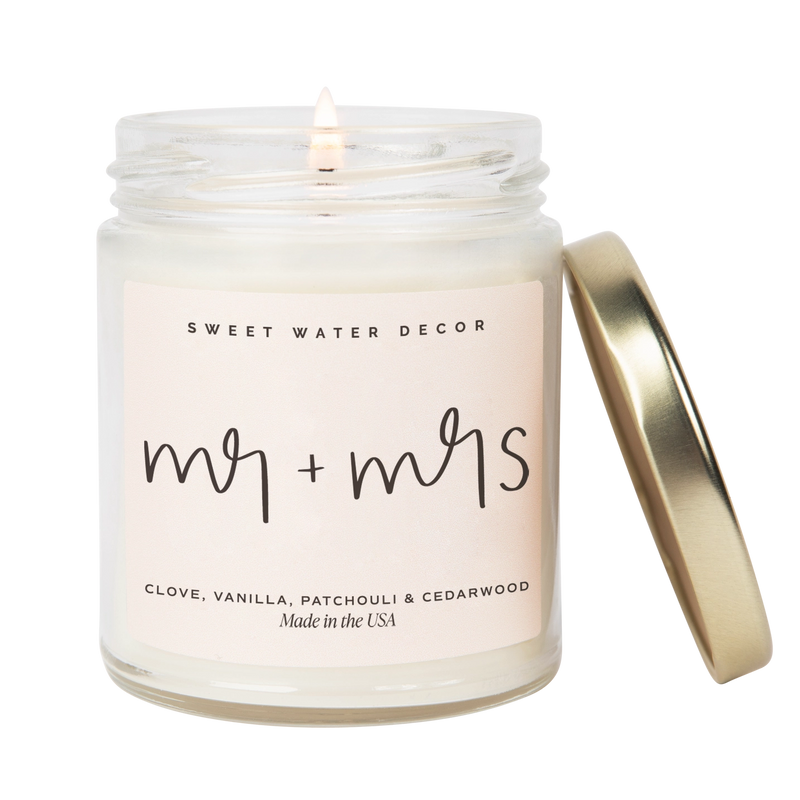 Mr. & Mrs. 9 oz Soy Candle