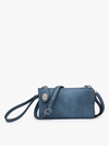 Indigo Kendall Crossbody/Wristlet w/ Twist Lock