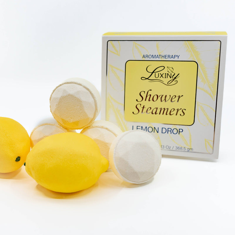 Shower Bomb - Lemon Drop - Shower Steamer - Essential Oil