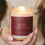 Merry Christmas Soy Candle