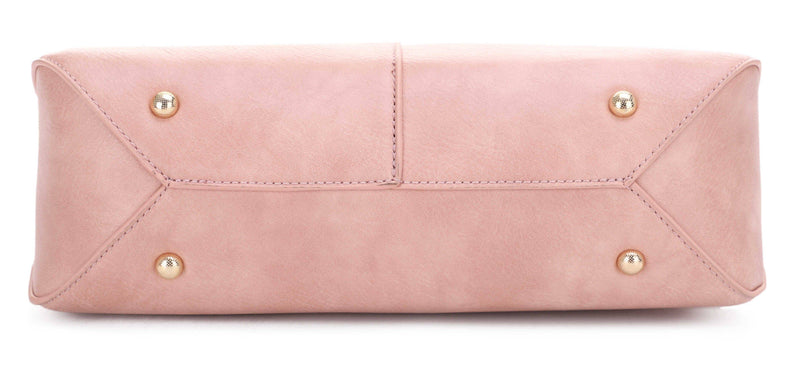 Susan Blush Curved Bag