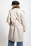 Olivia Beige Trench Coat