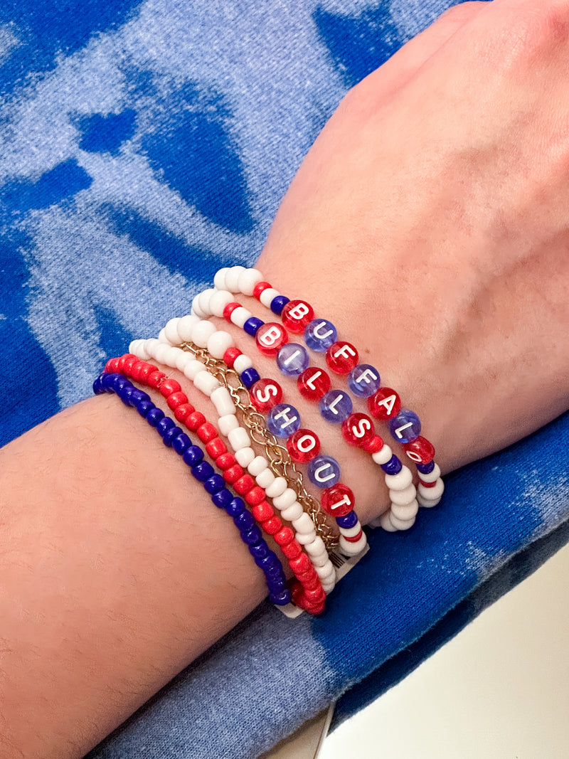 Bills Assorted Beaded Bracelets