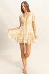 Floral Yellow Dress