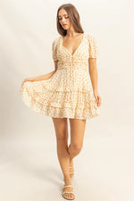 Floral Yellow Dress