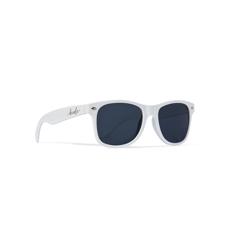 White" Bride" Sunglasses