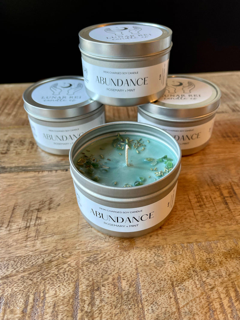 Abundance Tin Candle