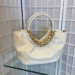 Medium Tote Bag With Gold Chain