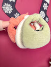 Teddy Bear Faux Fur Mini Tote Bag (5 colors)