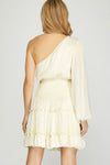 Always Loving You One-Shoulder Dress