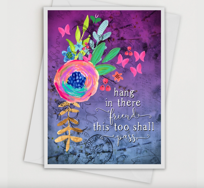 Hang in There Greeting Card