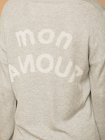 Mon Amour Grey Sweater