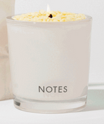 Notes Starter Candle Glass