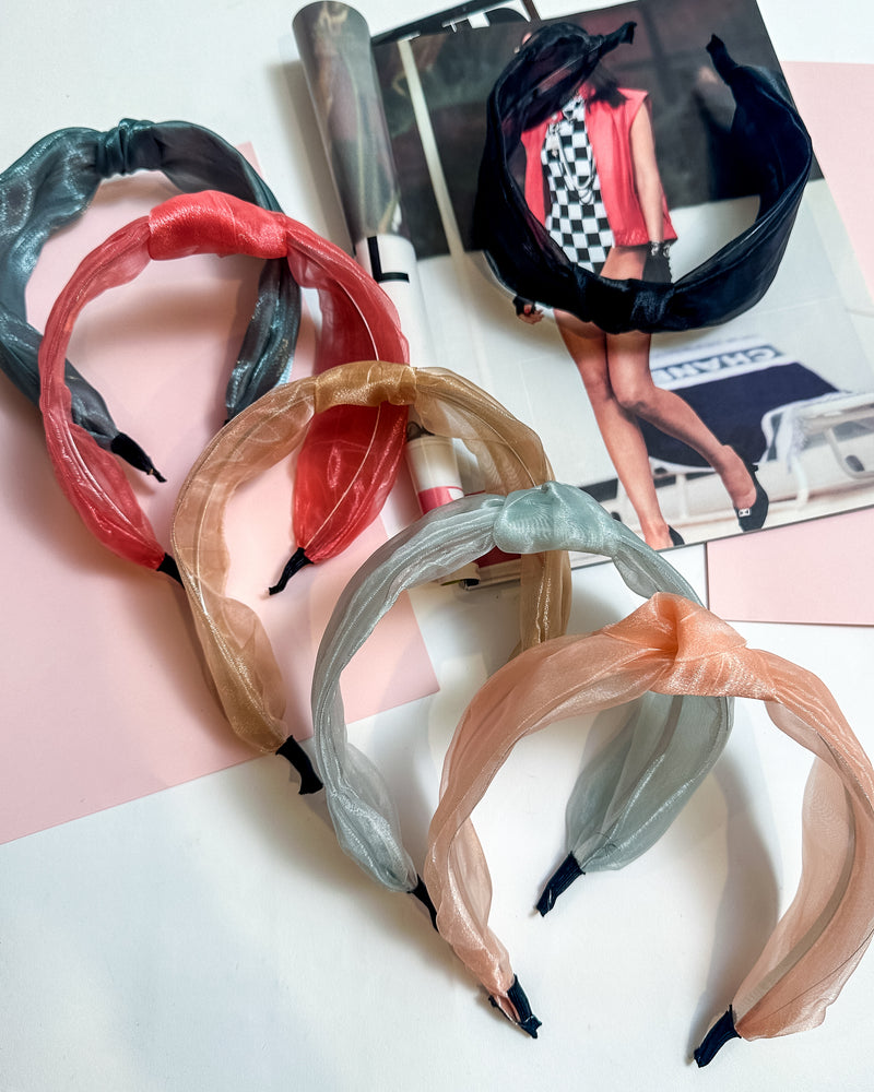 Chiffon Knot Headbands