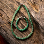 Green Aventurine Energy Prism Necklace or Bracelet