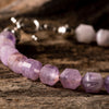 Lavender Jade Energy Prism Necklace or Bracelet