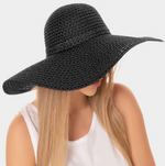 Cutout Straw Sun Hat