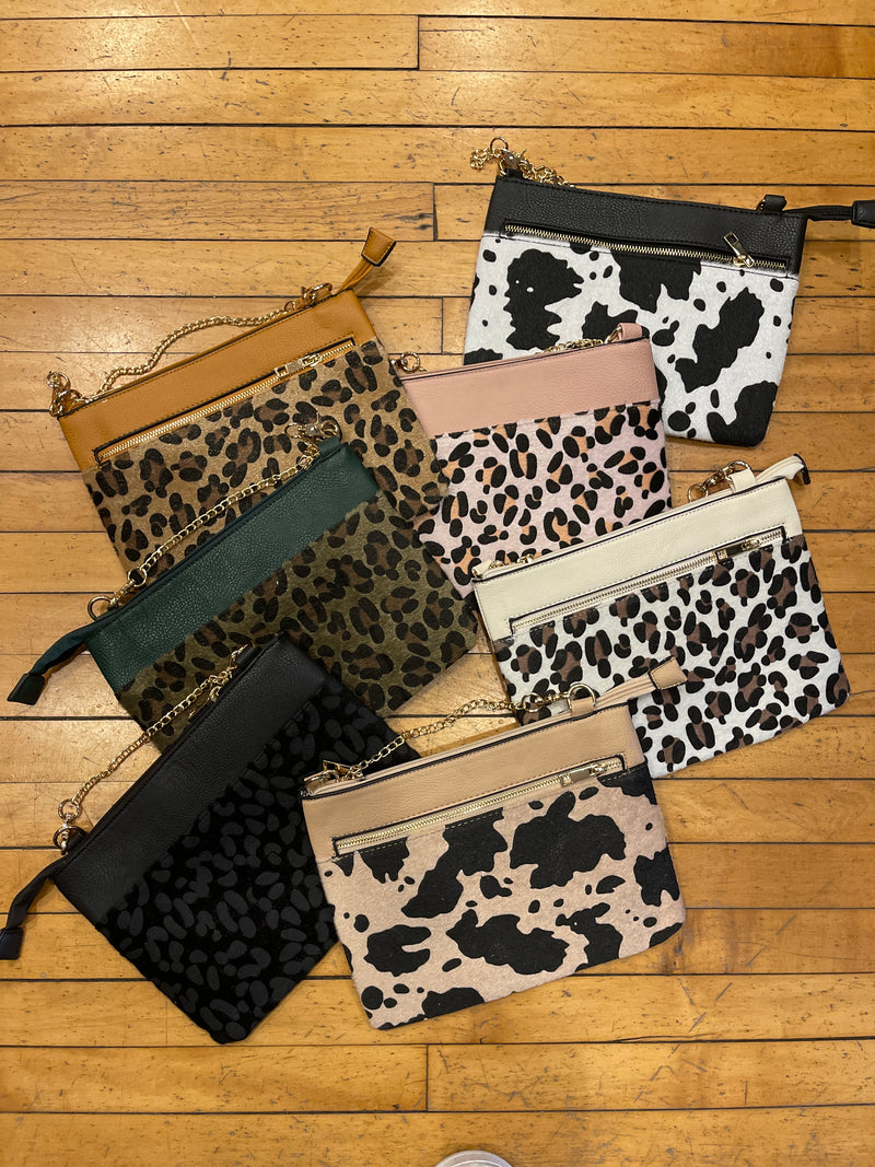 Patricia Crossbody Animal Print Bag