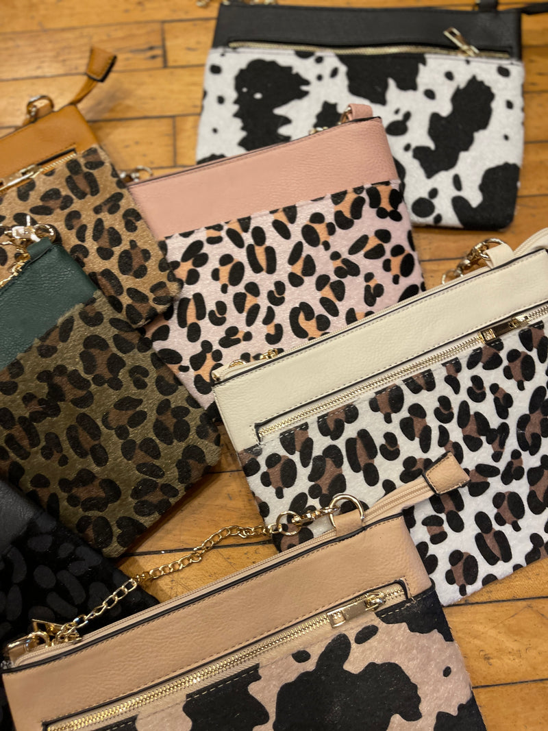 Patricia Crossbody Animal Print Bag