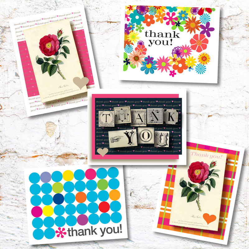 Thank You note card set | Buffalo Gal